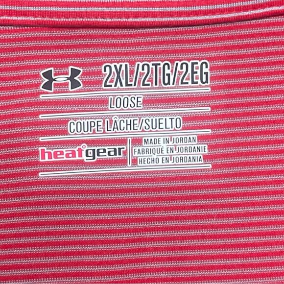 Under Armour Stripe Tech 1/4 Zip Top Size 2XL
Heatgear Performance Golf Outdoor - Picture 10 of 11